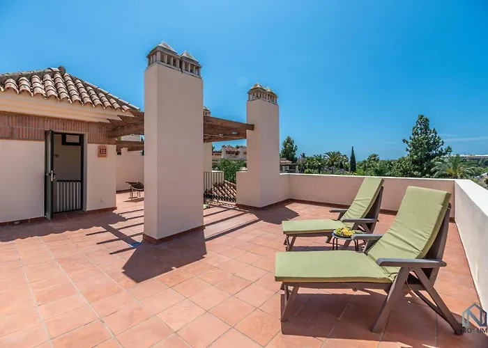 Modern And Spacious 2 Bdrm Penthouse - 3 Pools And Sea Views ماربيا